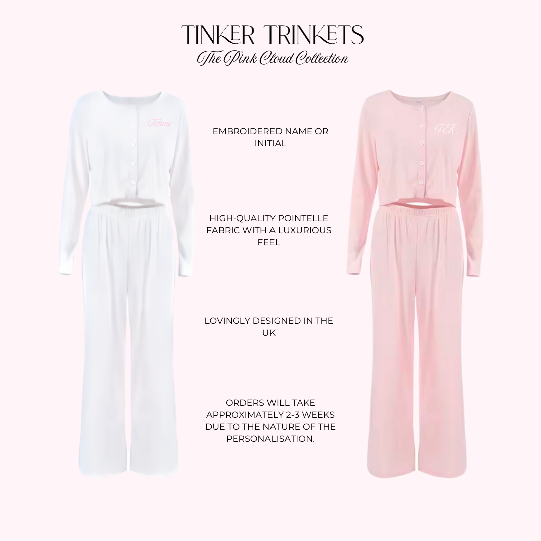 Pink Cloud Pointelle Pyjamas