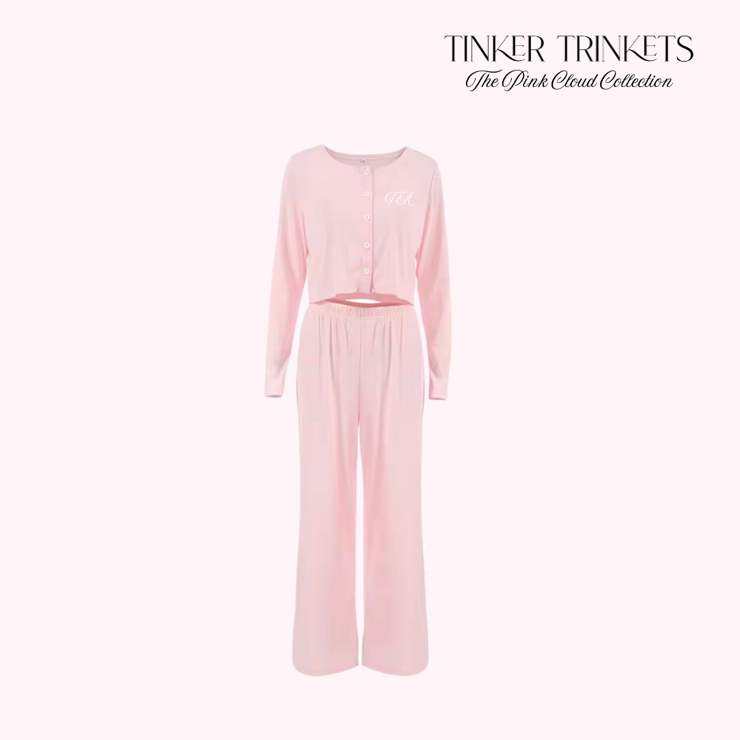 Pink Cloud Pointelle Pyjamas