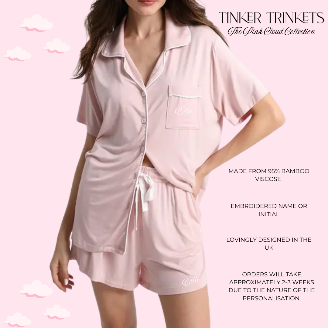 Pink Cloud Short Pyjamas