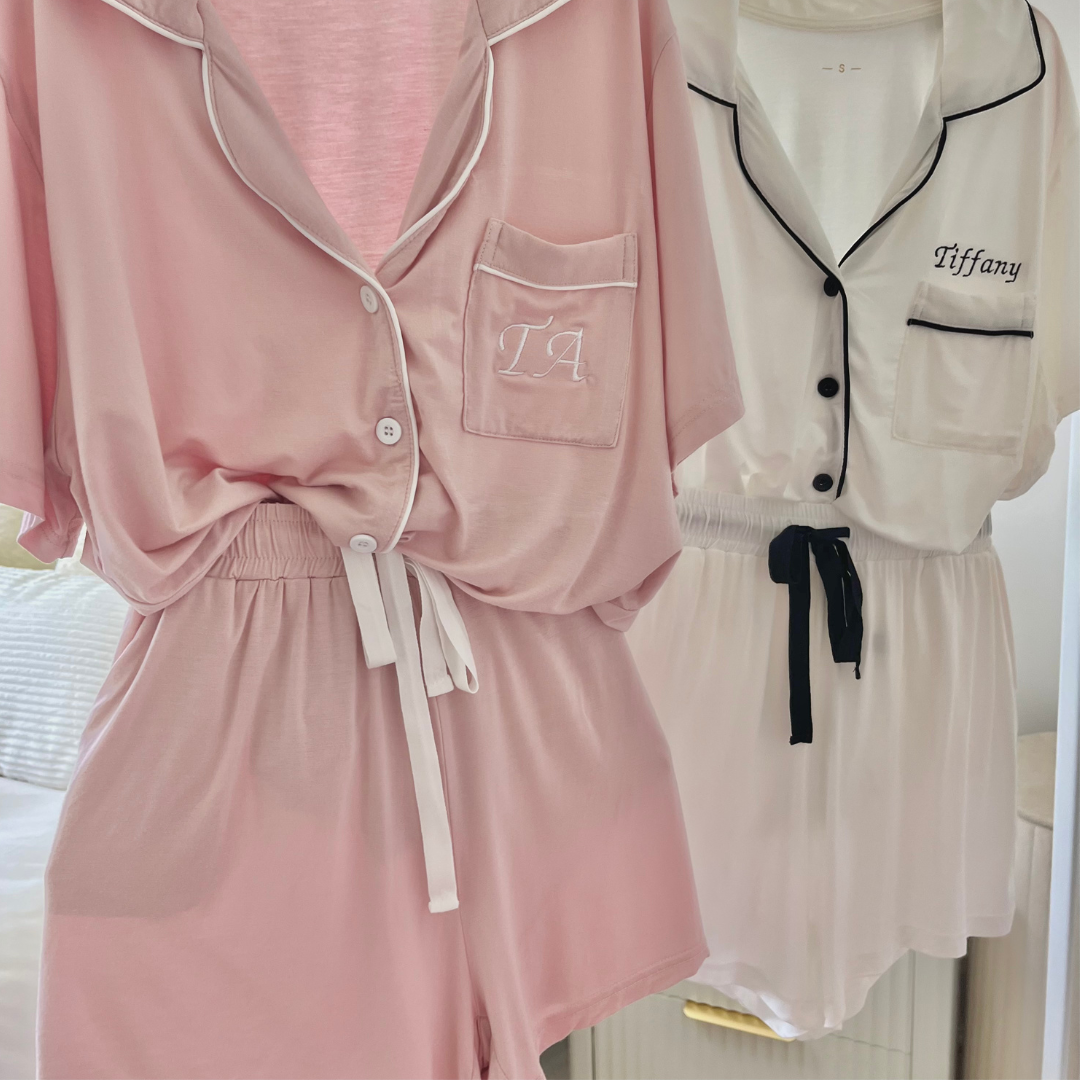 Pink Cloud Short Pyjamas