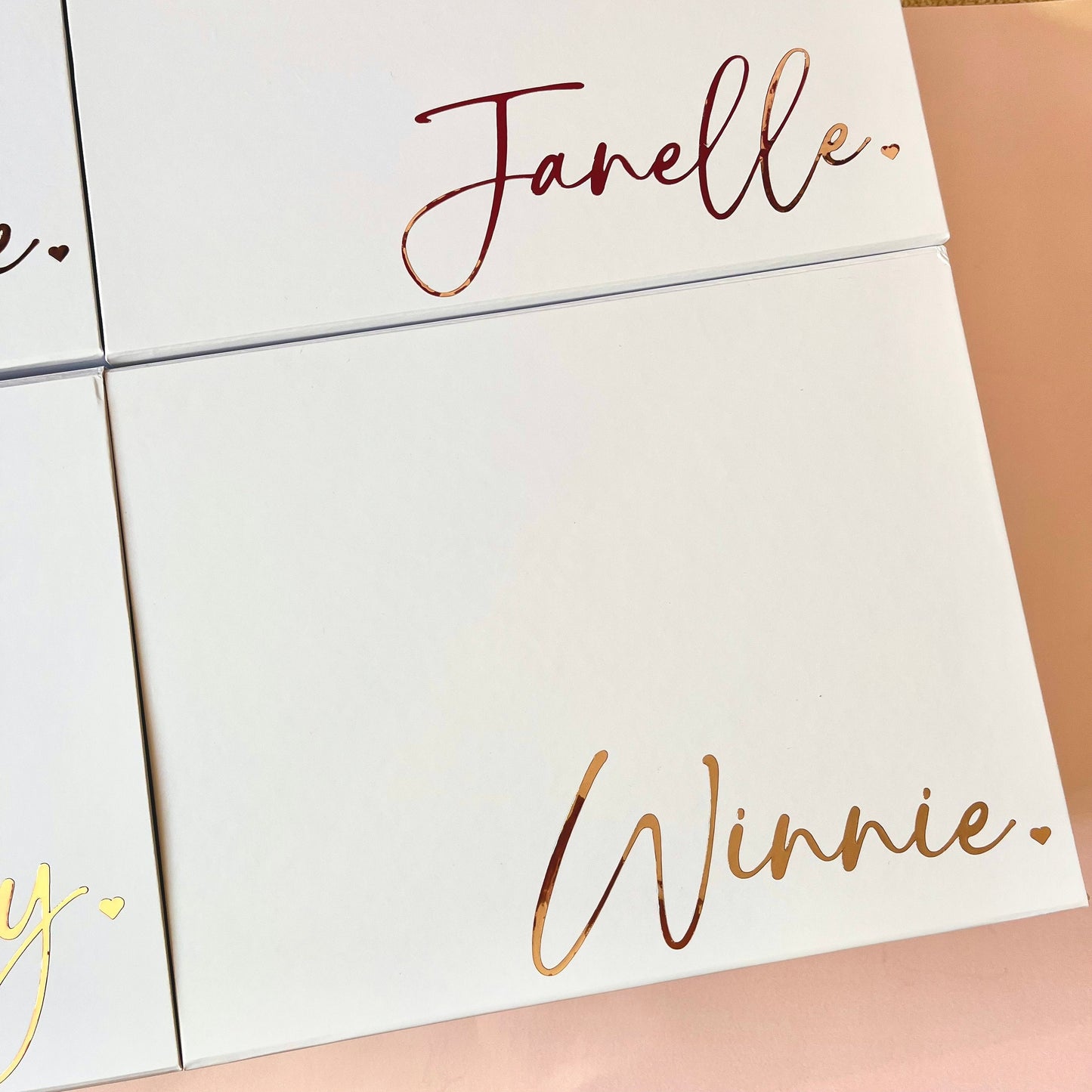 Personalised Birthday Gift Box | Empty Birthday Gift Box | Birthday Packaging | White Box | Personalised Gift Box for Birthday Girl