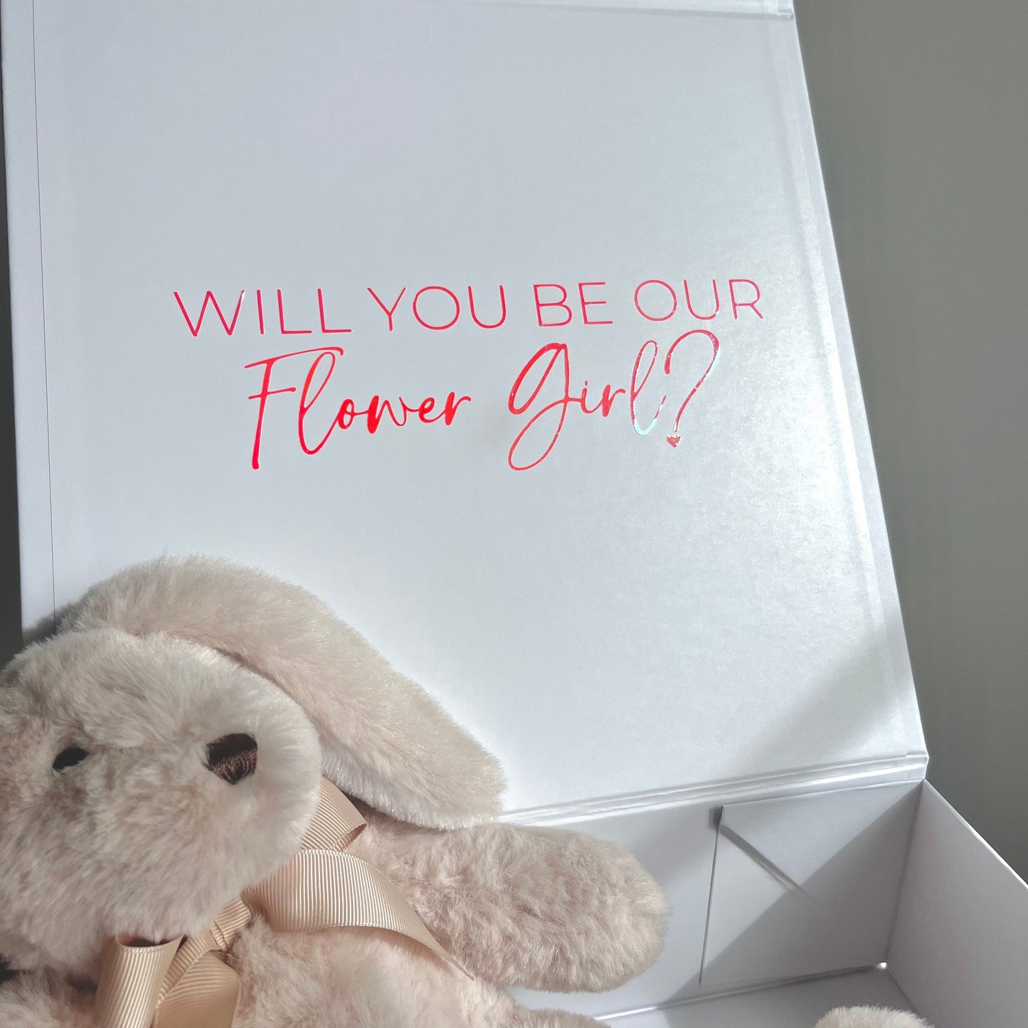 Will you be Our Flower Girl Proposal Gift Box