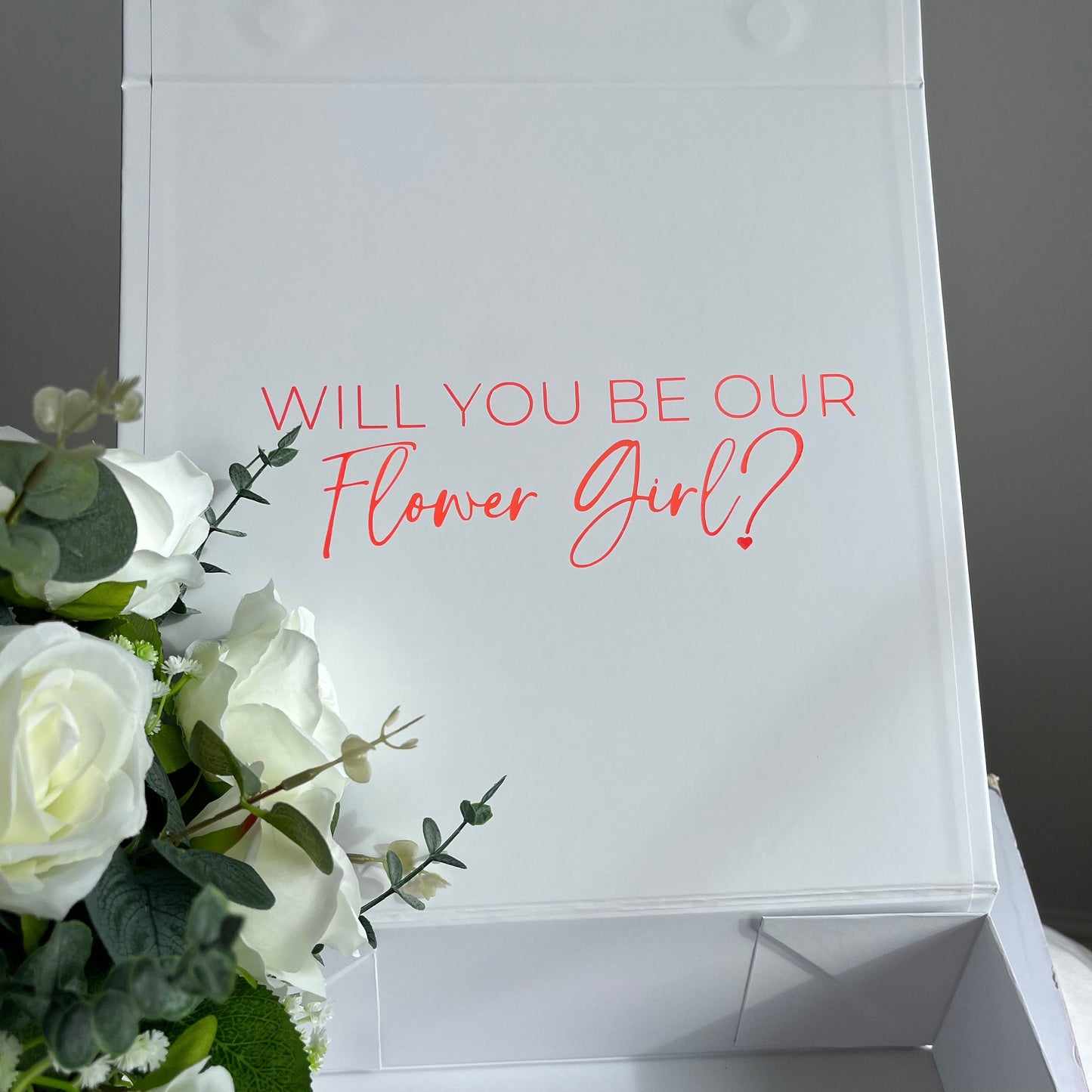 Will you be Our Flower Girl Proposal Gift Box