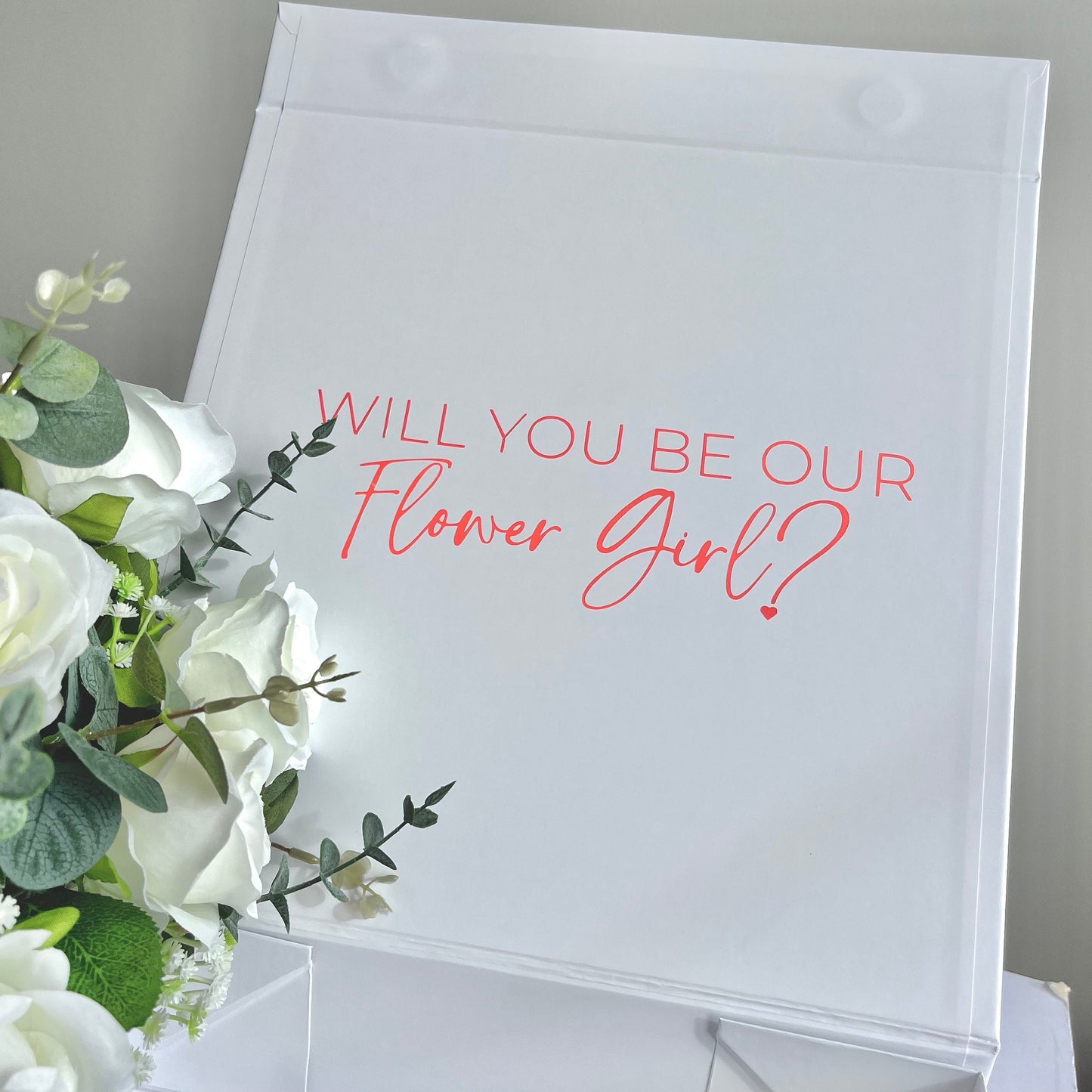 Will you be Our Flower Girl Proposal Gift Box