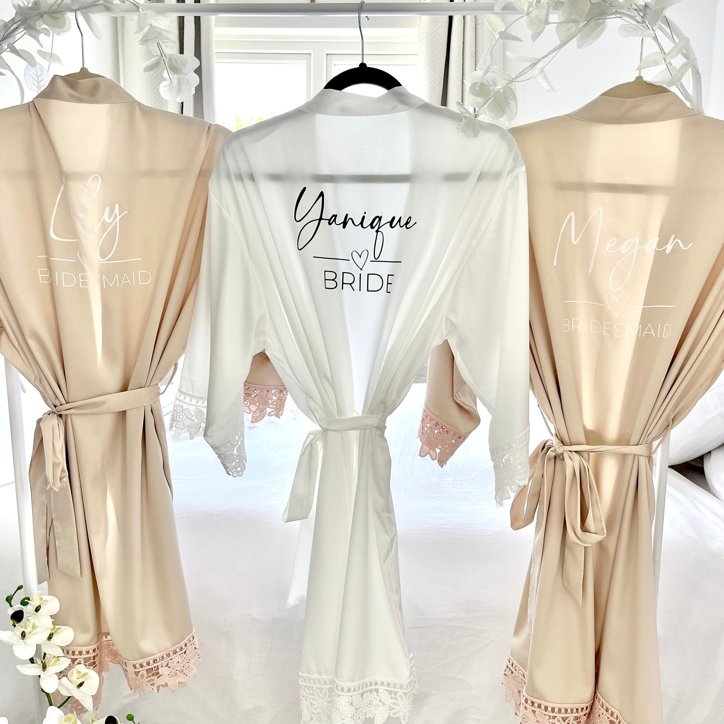 Champagne Bridal Party Robe