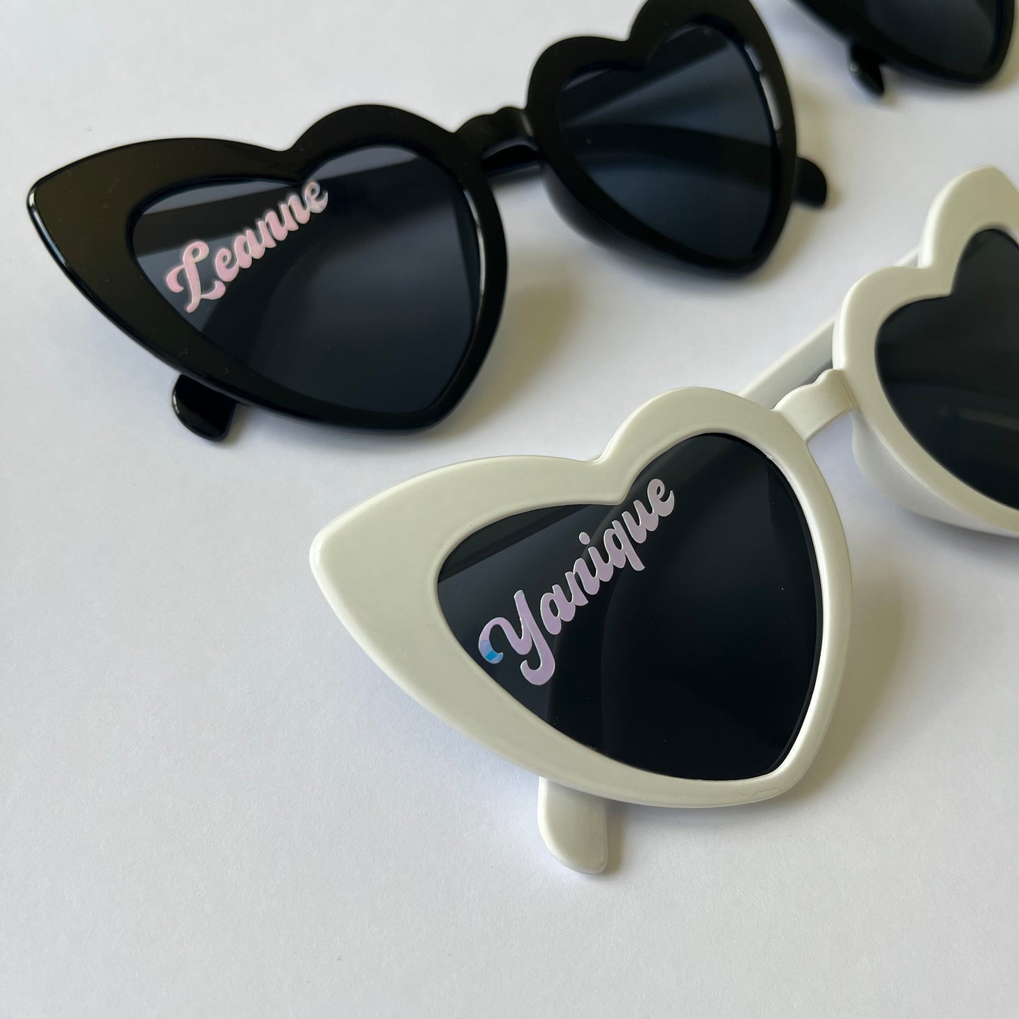 Hen Party Personalised Heart Sunglasses