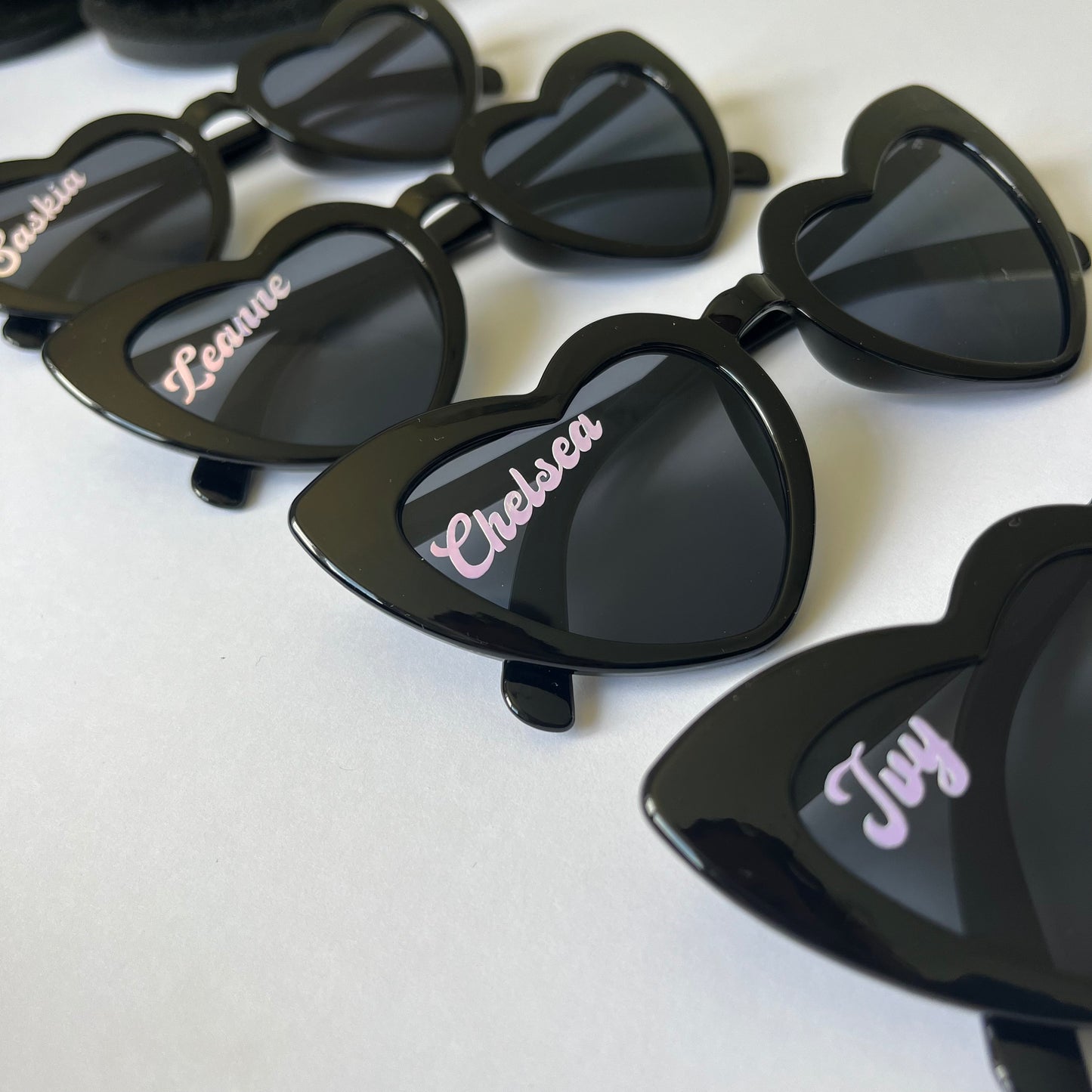 Hen Party Personalised Heart Sunglasses