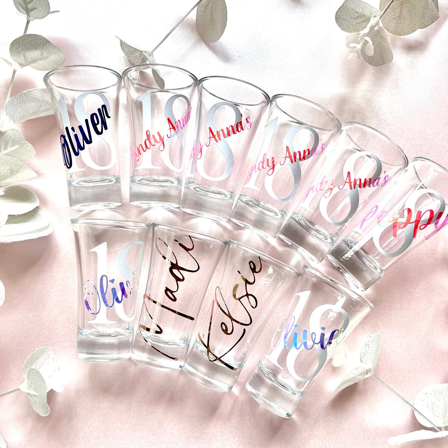 Personalised Shot Glass | Bride shot glass | Hen Party Shot Glass | Custom Shot glass for hen party | Bridesmaid Shot glass