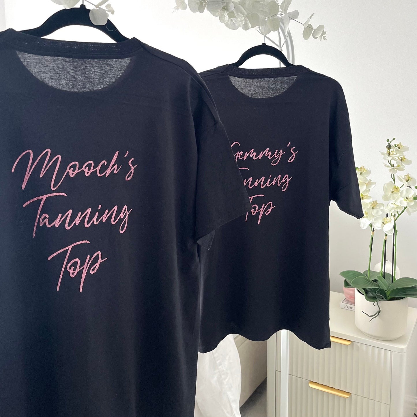 Personalised Tanning T-Shirt, Tanning Top, Fake Tan Lovers Gift | Tanning salon Merchandise | Fake tan gift | Tan T shirt | Fake tan t shirt