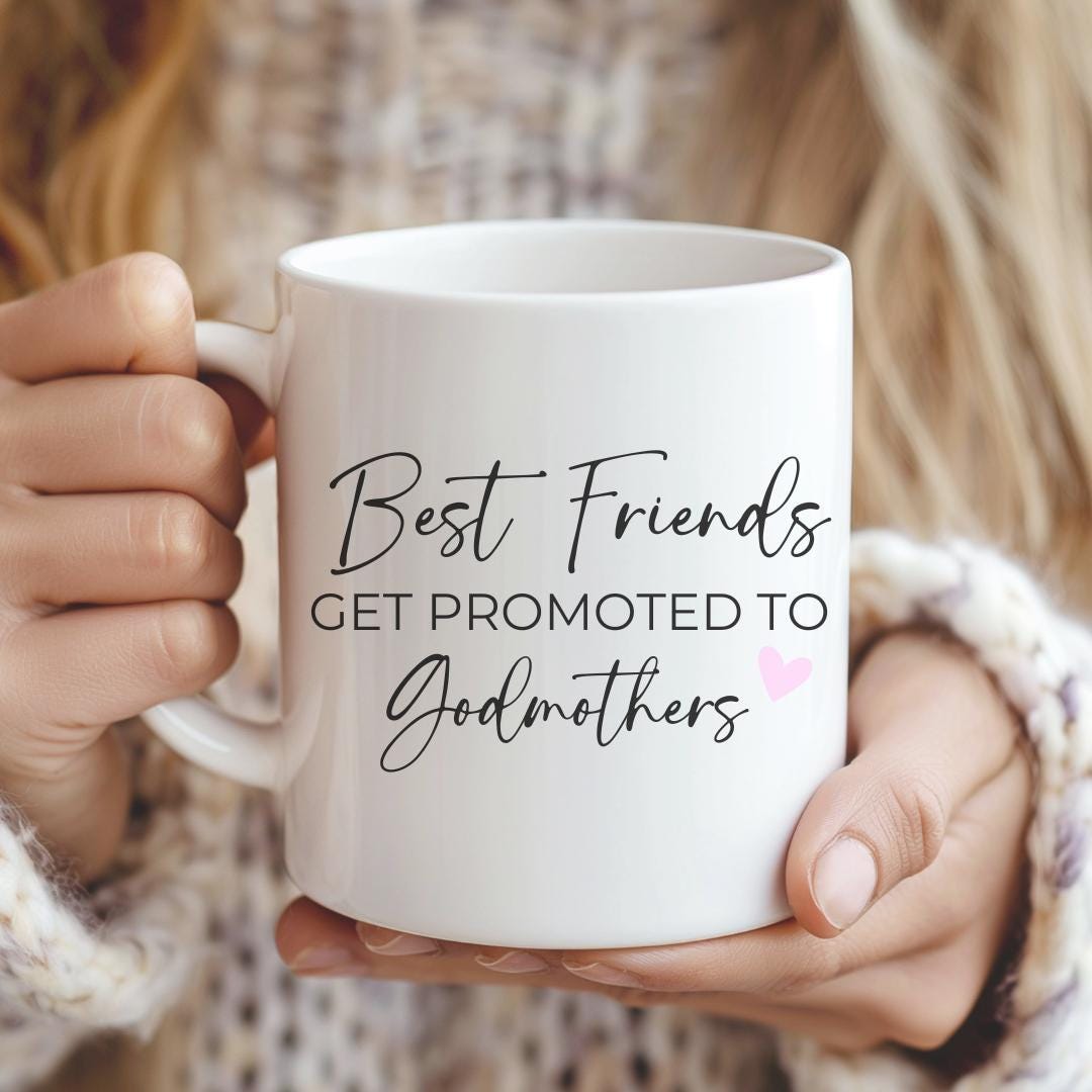 Personalised Godmother Mug | Personalised Mug for Godmother | Best Friends Godmother Gift | Godmother Proposal | Will you be my Godmother